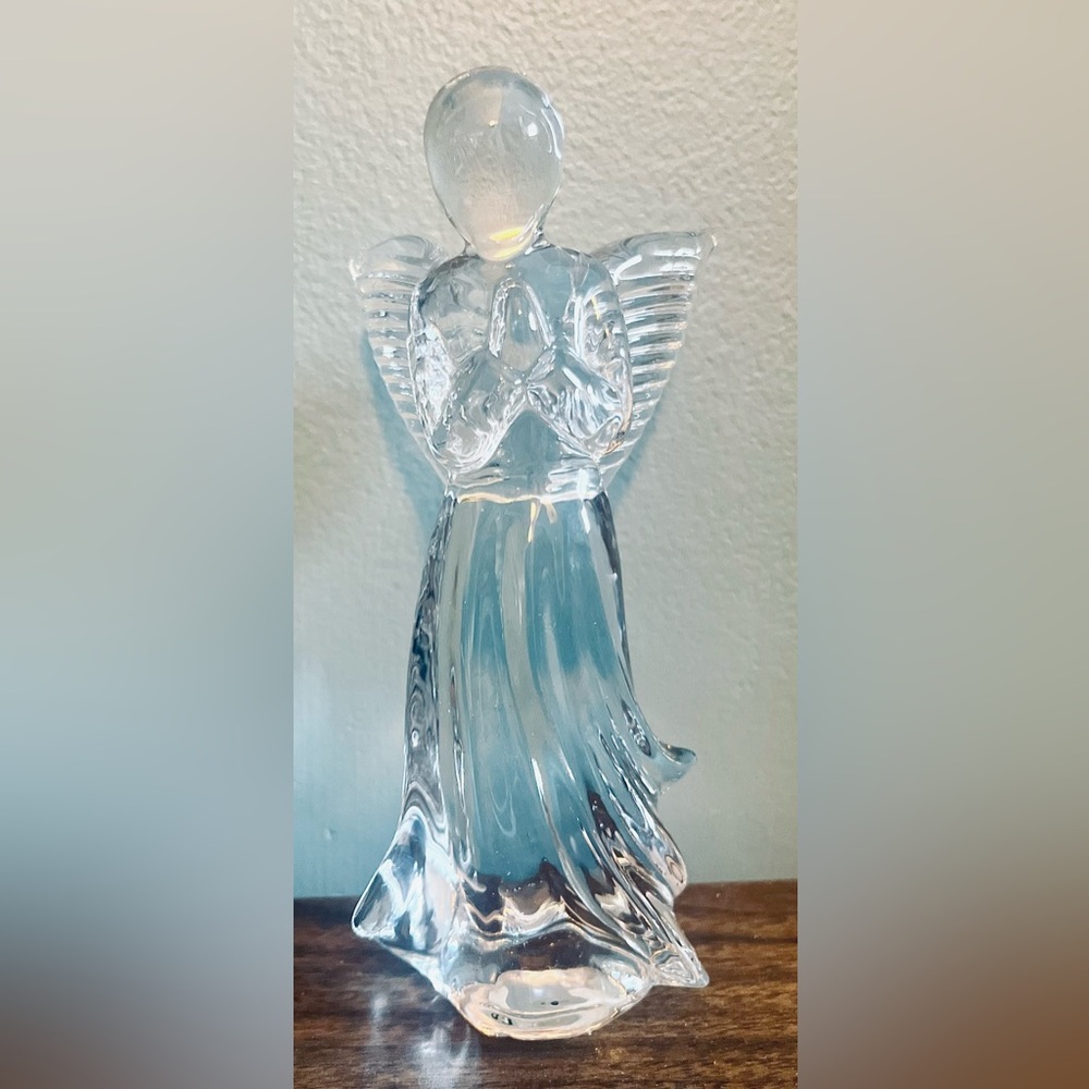 Lefton Crystal angel figurine